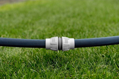 Riparues zorresh GARDENA Liano 1/2", për zorrë tekstile 13 mm, gri