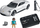 Set lodrash Playmobil Porsche Mission E 70765, me telekomandë RC, drita edhe zë, i bardhë