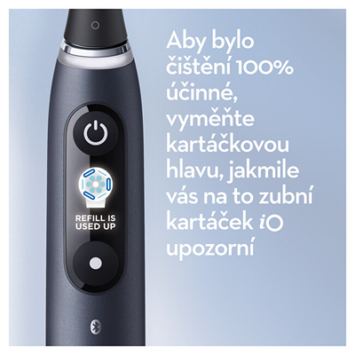 Furça për dhëmbë Oral B iO9 Series kOBR132, 2 copë, bardhë/ rozë