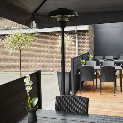 Ngrohës tarrase Falk HORTUS HA, elektrik, 900/2100W, i zi