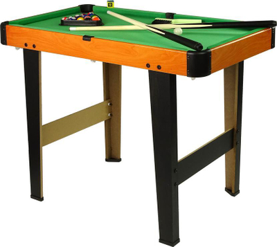 Tavolinë bilardo Leantoys, 58cm, me gjithë setin e aksesorëve, jeshile