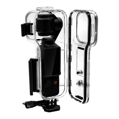 Kuti mbrojtëse Puluz Waterproof Diving Case, për DJI Osmo Pocket 3, e tejdukshme