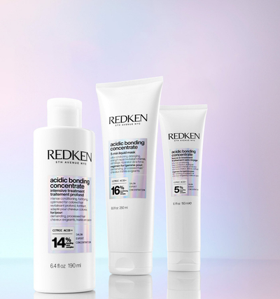 Trajtim para larjes për flokë Redken Acidic Bonding Concentrate Intensive Pre-Treatment, 190 ml, për flokë të dëmtuar, transparent