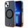 Mbrojtëse telefoni BMW IML Gradient Bumper, MagSafe, për iPhone 15 Plus, gri