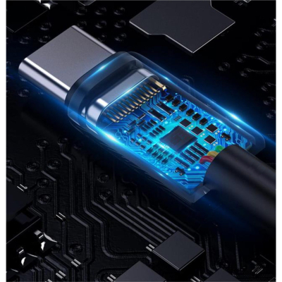 Kabllo IPEAX USB-C/USB-C 1M e zezë