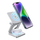Karikues wireless BlitzWolf BW-IW30, 3 në 1, MagSafe 15W, argjendtë