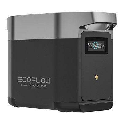 Bateri shtesë EcoFlow DELTA 2, 2048Wh, inteligjente, e zezë