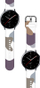 Rrip ore inteligjente Hurtel Strap Moro për Samsung Galaxy Watch 46mm, silikon, kamuflazh