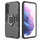 Mbrojtëse telefoni Ring Armor për Samsung Galaxy S23 Plus, unazë metalike, magnetike, e zezë