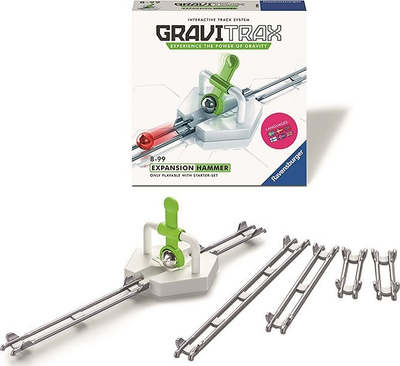 Lodër zgjerim Ravensburger GraviTrax Hammer, sistem pistash interaktiv, 8+ vjeç, shumëngjyrësh