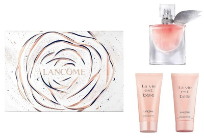 Set Lancome, parfum La Vie Est Belle 30 ml + gel dushi 50 ml + losion trupi 50 ml
