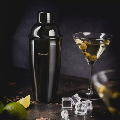 Shaker për kokte KLAUSBERG, 750 ml, çelik inox, ngjyrë grafit