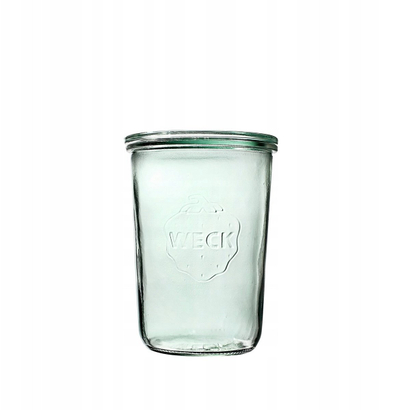 Set kavanozë qelqi Bokocook Weck, 850 ml, 6 copë, transparent