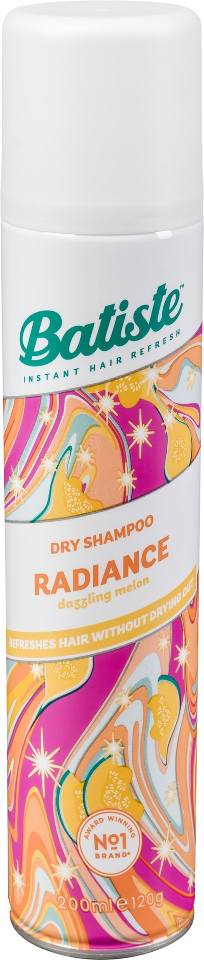Shampon i thatë Batiste Radiance Melon, universal, 200 ml