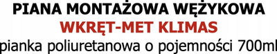 Полиуретанска монтажна пена PMWL-700, 700 ml