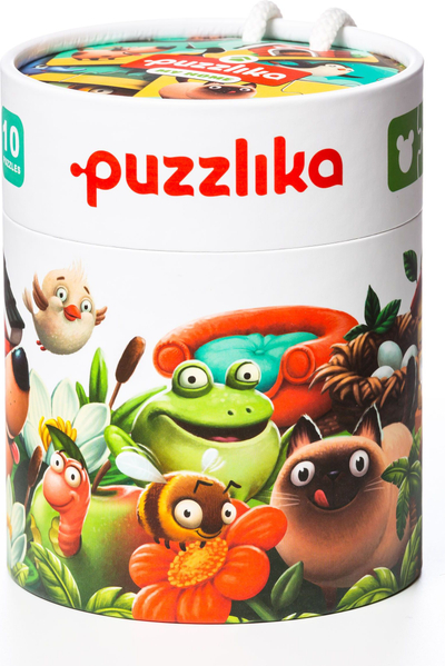 Puzzle edukative Puzzlika My Home 13074, 20 copë, për kalamaj 2+