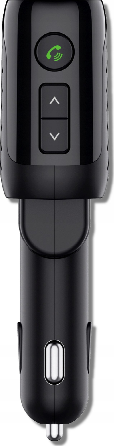 Transmetues FM për makinë LTC Bluetooth 5.3, QC3.0, PD 20W, i zi