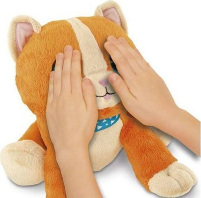 Lodër pelushi interaktive Chicco Peekaboo Kitty 41784, me tinguj, për fëmijë