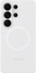 Kapak telefoni Samsung Silicone Magnet Case Galaxy S26 Ultra, silikon, me magnet, i bardhë