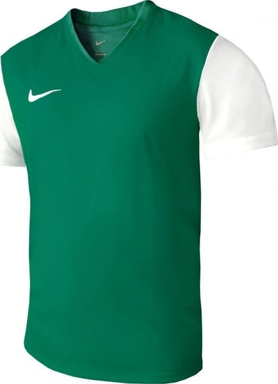 Bluzë Nike Dri Fit Tiempo Premier 2 për meshkuj, teknologji Dri Fit, poliester, e gjelbër