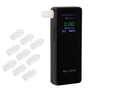 Alkooltestues BLOW Blow 9900, portativ, ekran digjital