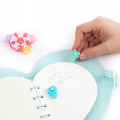 Set goma aromatike Kidea, 5 copë, formë ariushi, multingjyrëshe