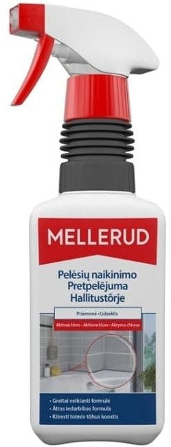 Pastrues myku Mellerud Mold Removal Agent Active Chlor, 0.5L, me spricë