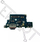 Bord karikimi USB Samsung Galaxy S20 Plus G985 G986, port Type C, jeshil