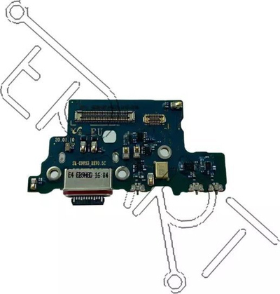 Bord karikimi USB Samsung Galaxy S20 Plus G985 G986, port Type C, jeshil