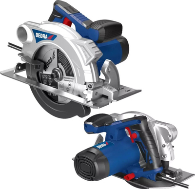Sharrë rrethore Dedra DED7926, 1500W, teh 185mm, gri