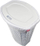 Kosh rrobash Palm Laundry Basket Washing, 50L, me kapak, bezhë