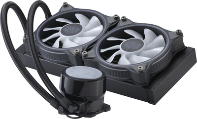 Ftohës Cooler Master MasterLiquid ML240 Illusion, 2x120mm ARGB, i zi