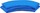 Mbulesë sustash Funfit për trampolinë 10FT, diametër 312 cm, shkumë 10 mm, blu