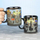 Filxhan Minecraft Paladone XL, 550 ml, qeramike që ndërron pamje me nxehtësi, i zi me ngjyra