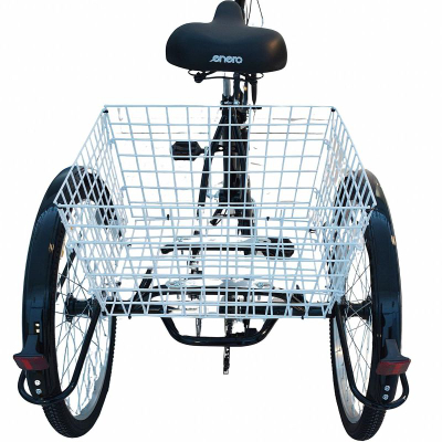 Biçikletë palosëse 3-KOOWY 24", 6 shpejtësi Shimano, e zezë