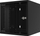 Kabinet muri për rrjet Triton 10" 9U, thellësi 300mm, derë xhami, i zi