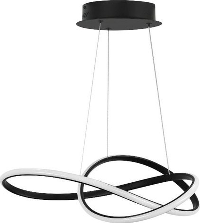Висечка лампа Activejet AJE-MEGAN, LED, 24W, црна