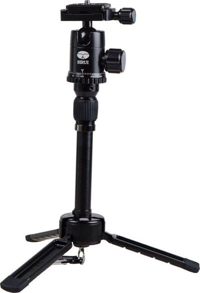 Tripod fotografik Sirui 3T-35K, alumin, mban deri në 4 kg, i zi