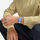 Orë dore për kalamaj Swatch The Simpsons Tidings Of Joy SO28Z126, blu