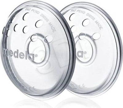 Комплет штитници за гради Medela, 2 парчиња, проѕирни