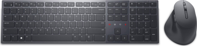 Set tastiere dhe mi Dell Premier KM900, pa tela, Bluetooth, gri grafit