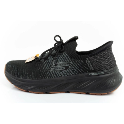 Atlete Skechers Edgeride Raygo M 232932 BBK, Arch Fit, Slip ins, të zeza