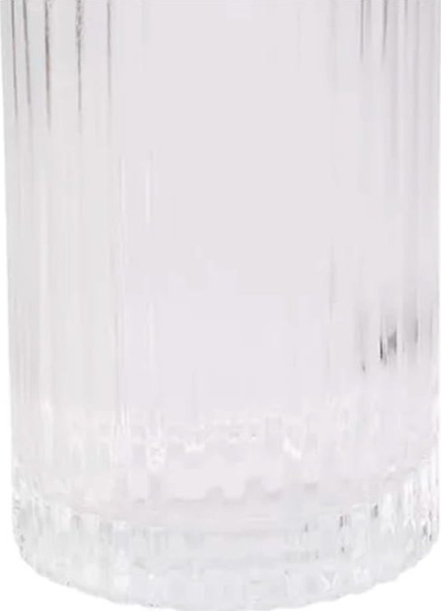 Карафа од стакло за пијалоци, 1L, со тапа, проѕирна