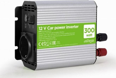 Përshtatës energjie Gembird EG-PWC300-01, 12V/230V, 300W