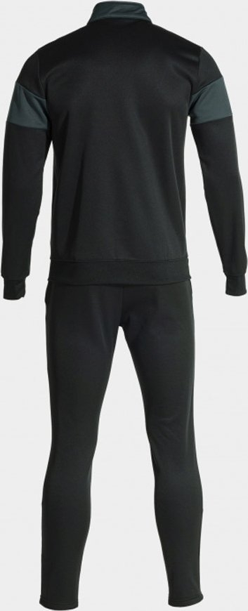 Trening Joma Danubio III, për burra dhe çuna, slim fit, ngjyrë antracit me të zezë