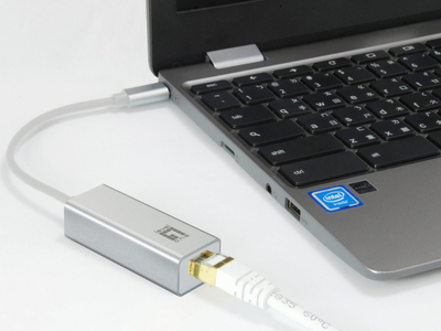 Adapter rrjeti LevelOne USB-C në GBit LAN USB-0402 V4, 1000 Mbps, i bardhë