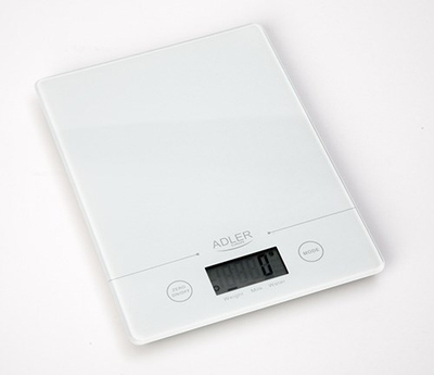 Peshore kuzhine Adler AD 3138 W, digjitale, 5 kg, e bardhë