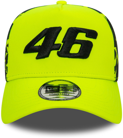 Kapele New Era 9Forty E Frame VR46, për meshkuj, e verdhë