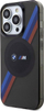 Mbulesë telefoni BMW M Tricolor për iPhone 14 Pro, hardcase, MagSafe, gri e zezë