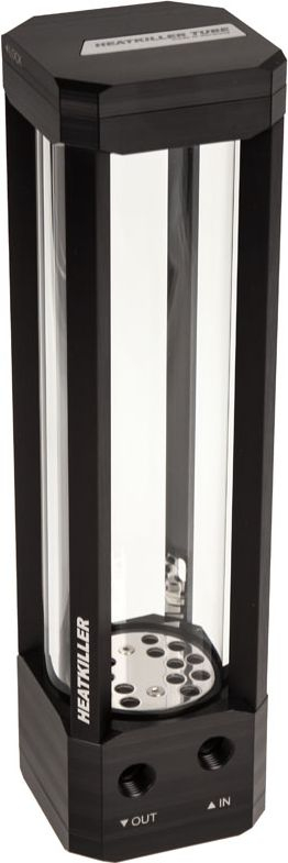 Rezervuar uji Watercool Heatkiller Tube 200mm për PC, për pompë D5, kap 500ml, ngjyrë e zezë